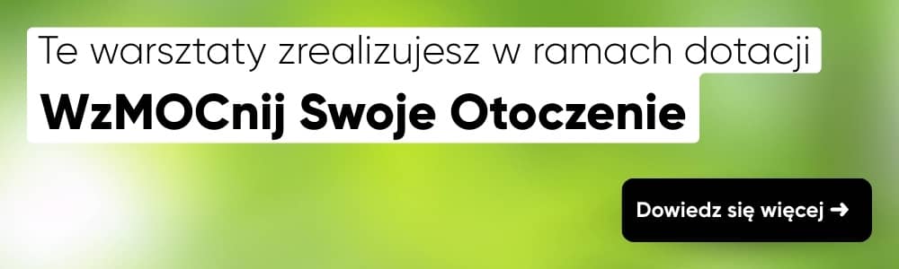 Baner WzMOCnij Swoje Otoczenie