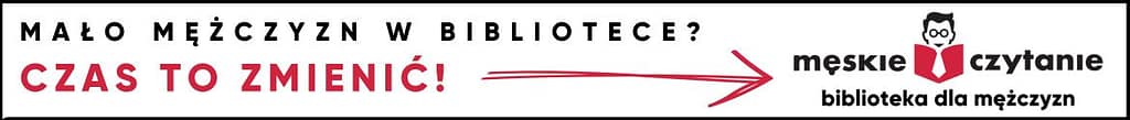 Męskie Czytanie w bibliotece - banner