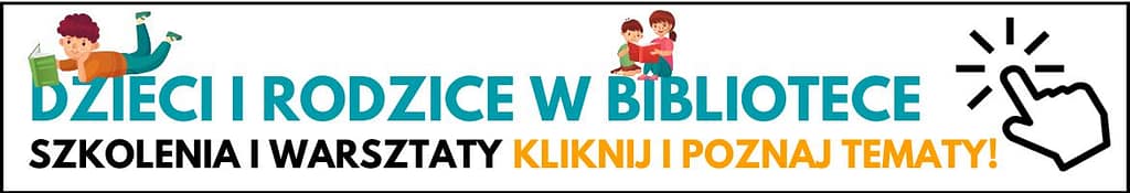 animacja czytelnicza dzieci warsztaty i szkolenia banner