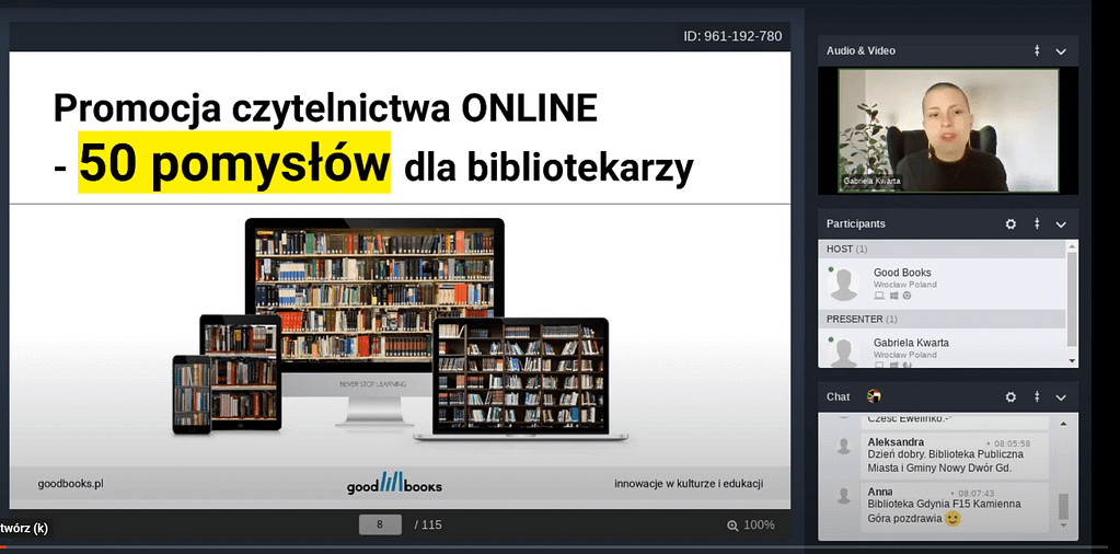 Promocja czytelnictwa online