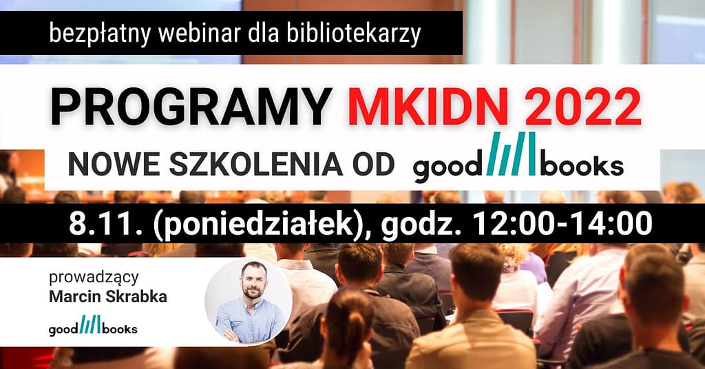 Nowe szkolenia Good Books