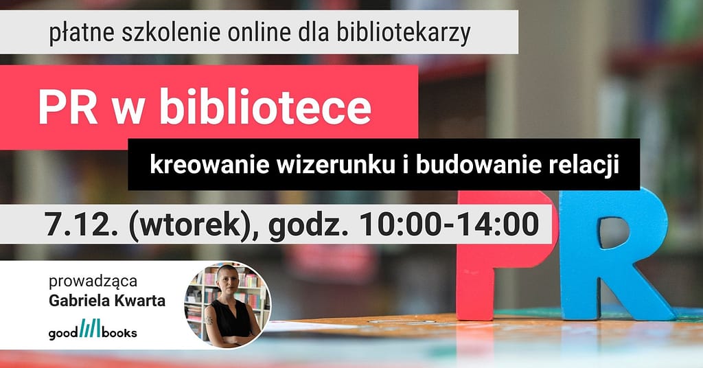 PR w bibliotece