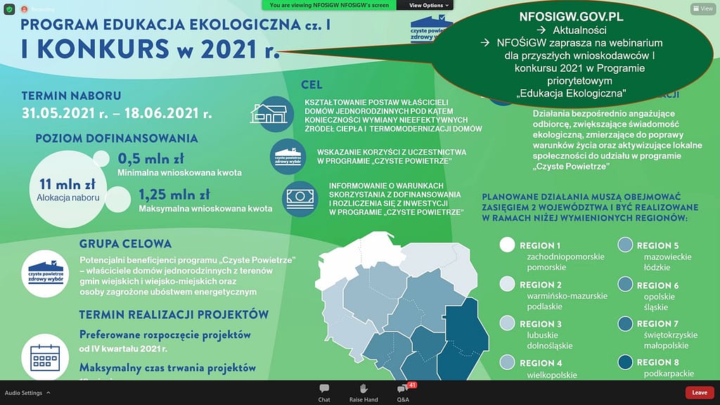 Edukacja ekologiczna - I konkurs