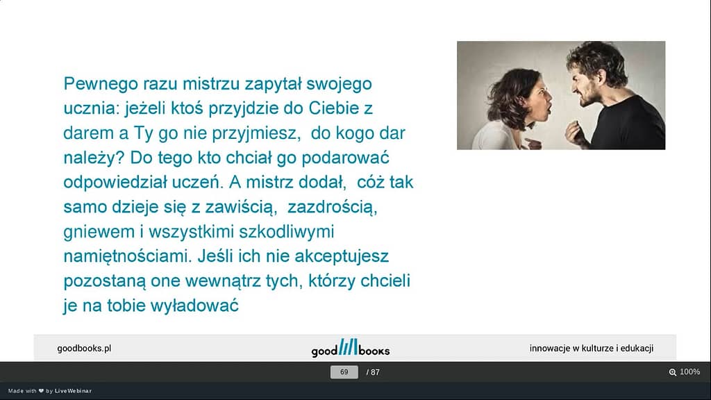 Anegdota o złych emocjach