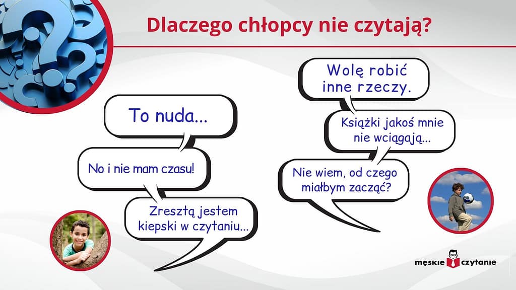 Infografika: Dlaczego chłopcy nie czytają?
