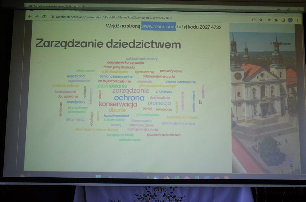 Zarządzanie dziedzictwem Kalwarii Zebrzydowskiej - wyniki ankiety