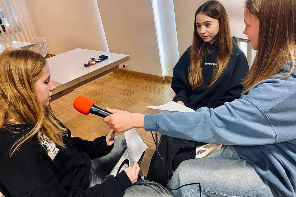 Warsztaty podcastowe w Jabloniu