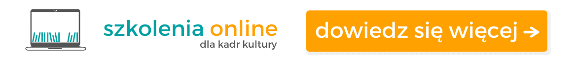 szkolenia online dla kultury