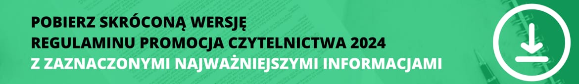 Pobierz regulamin Promocja czytelnictwa 2024