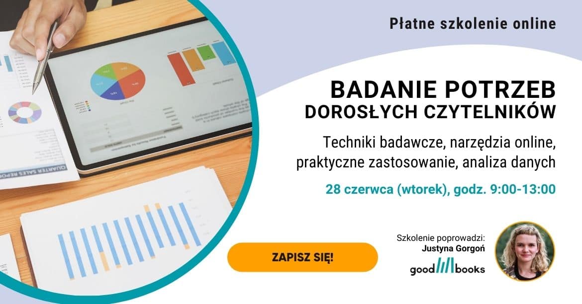 Badanie potrzeb dorosłych czytelników