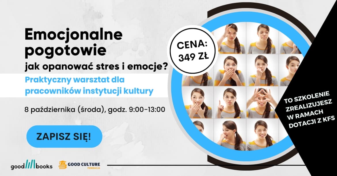 Banner szkolenia online "Emocjonalne pogotowie"