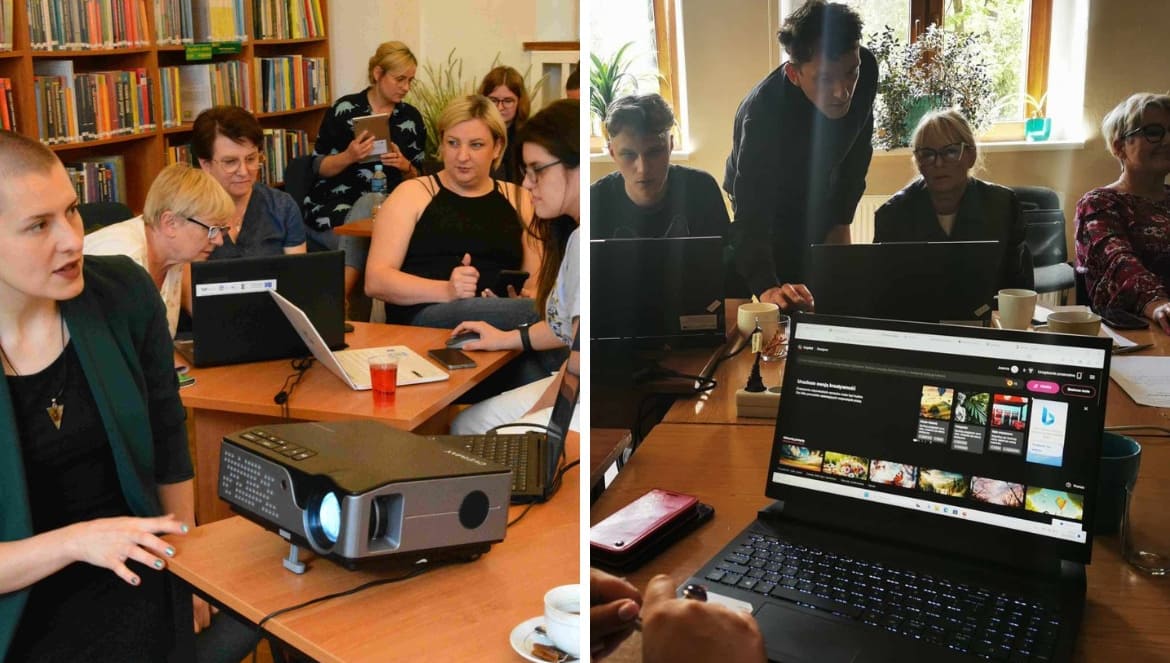 Szkolenie „Sztuczna inteligencja w instytucji”, Miejski Ośrodek Kultury, Sportu i Aktywności Lokalnej w Szklarskiej Porębie