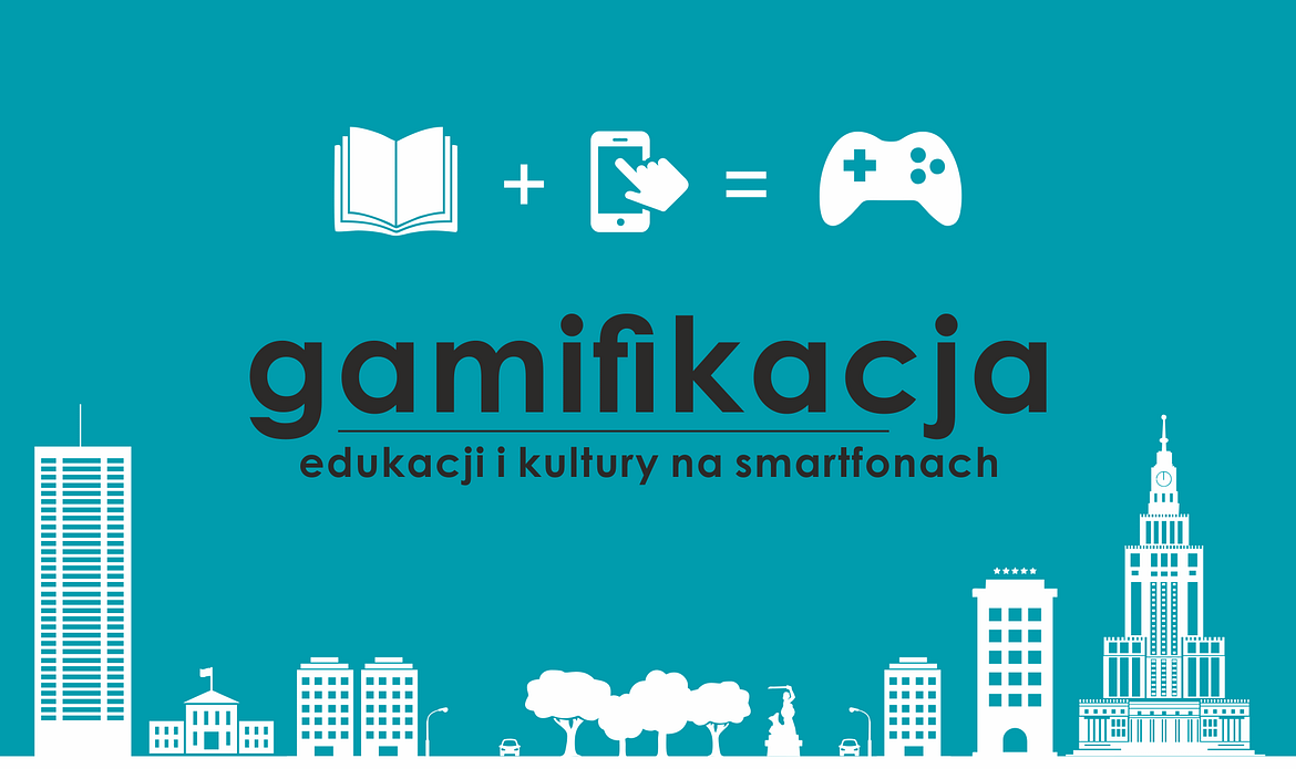 Plakat gamifikacji na Forum Aplikacji Mobilnych