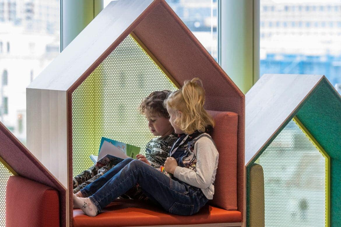 Deichman Bjovirka Biblioteka Przyszłości Dział dla Dzieci Deichman Bjovirka Dział dla Dzieci