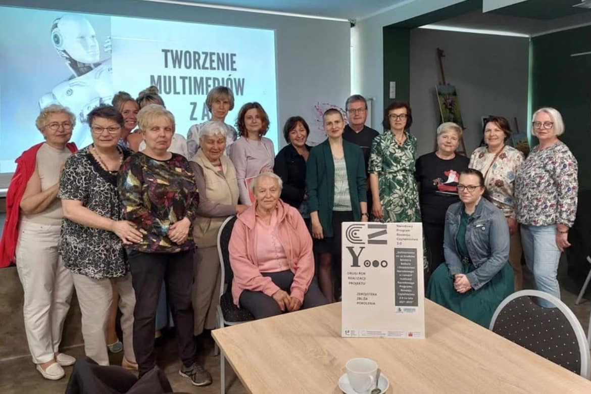 Warsztaty ze sztucznej inteligencji dla Seniorów w Zdrojotece w Szczawnie-Zdroju