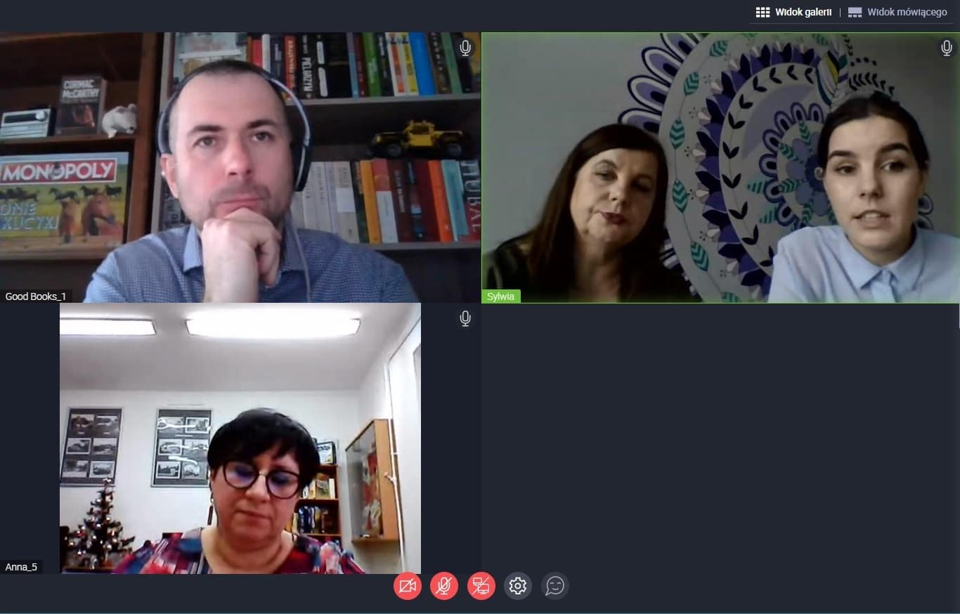 Goście podczas webinarium BLISKO