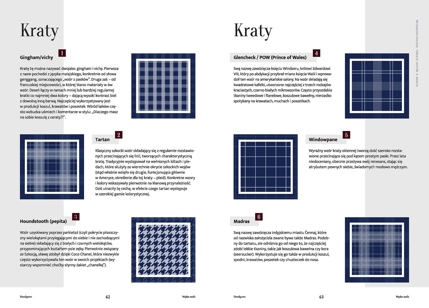 Hipster w bibliotece Rodzaje krat