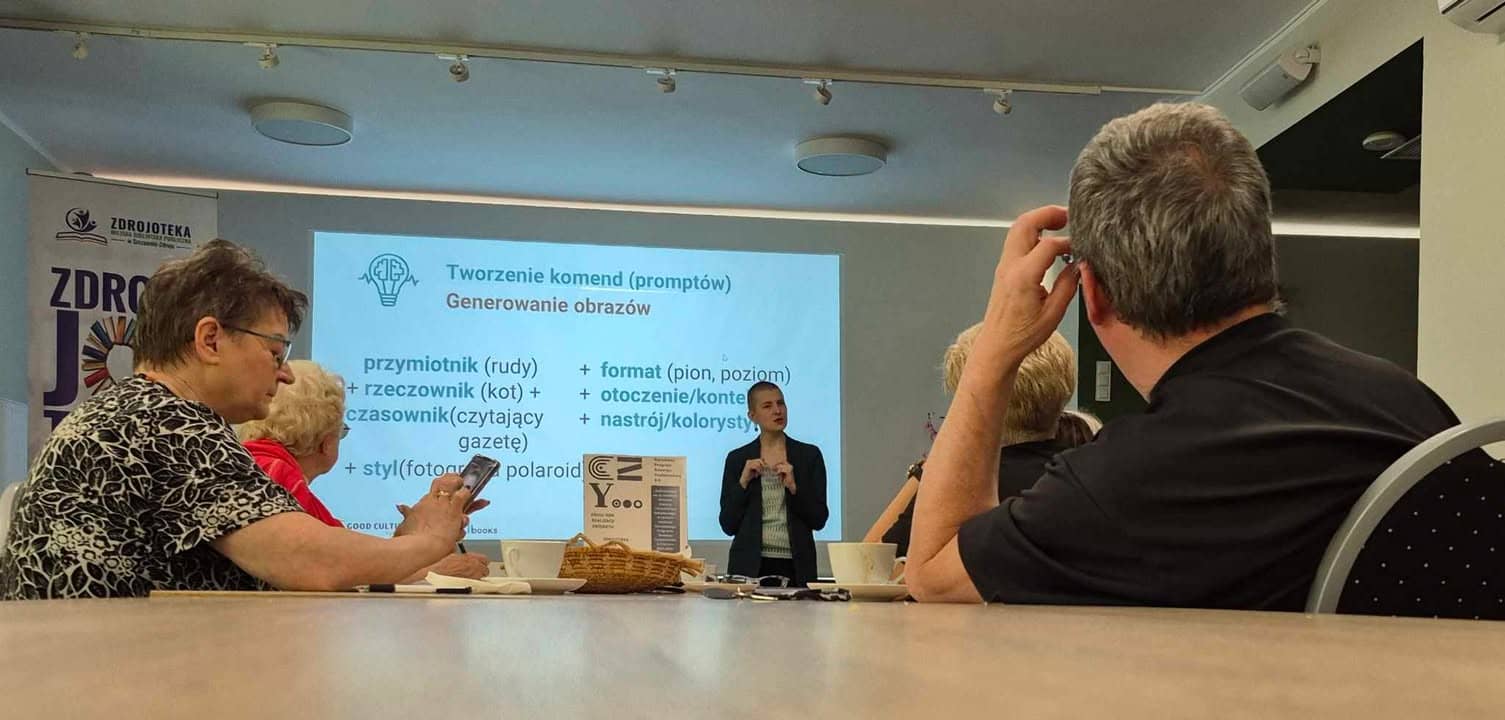 Warsztaty ze sztucznej inteligencji dla Seniorów w Szczawnie-Zdroju