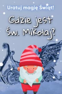 Okładka gry "Gdzie jest Św. Mikołaj?"