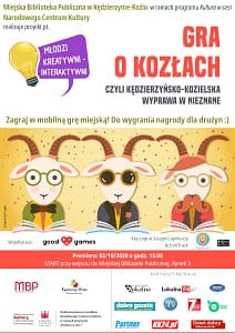 Plakat Gra o kozlach