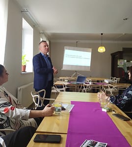 Zdjęcie uczestników szkolenia Oferta kulturalna dla osób ze szczególnymi potrzebami