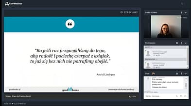 jak wychować małego czytelnika_szkolenia dla bibliotekarzy online_Good_Books