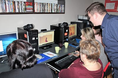newsletter w bibliotece
