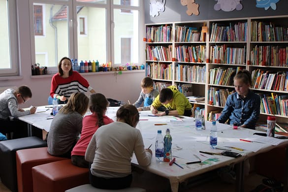 Warsztaty podczas Półkolonii z projektowaniem gier