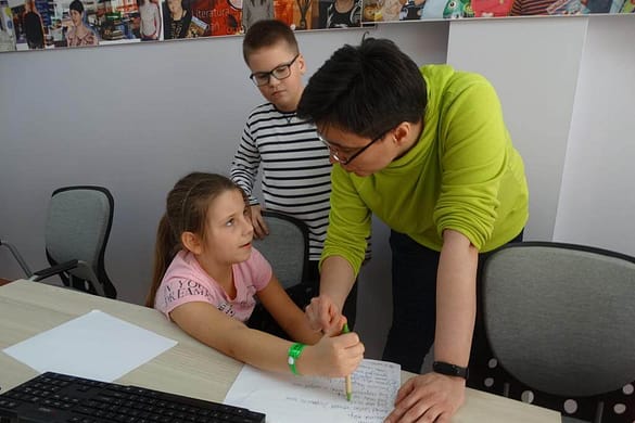 Prowadząca Półkolonie z projektowaniem gier Alina Łysak