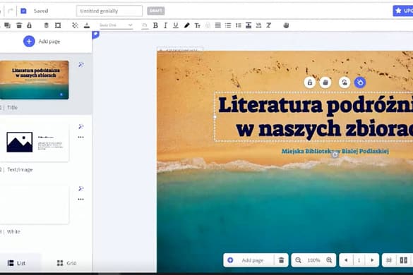 Genially dla bibliotekarzy