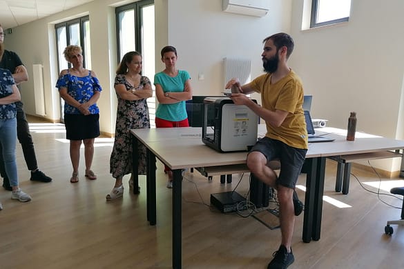 Druk 3D w bibliotece - praktyczne warsztaty dla bibliotekarzy
