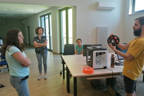 Druk 3D w bibliotece - praktyczne warsztaty dla bibliotekarzy