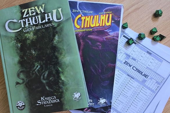 lovecraft_zew_cthulhu Gra fabularna "Zew Cthulhu"