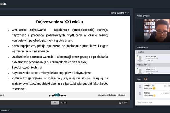 Spotkanie o Młodzieżowym Klubie Książki