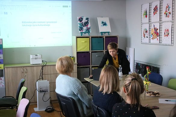 Szkolenie "Biblioteka jako przestrzeń lokalnego życia kulturalnego"