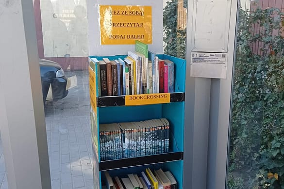 BookCrossing w MBP Zdunska Wola BookCrossing w MBP Zdunska Wola