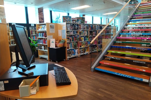 Biblioteka w Akureyri w Islandii