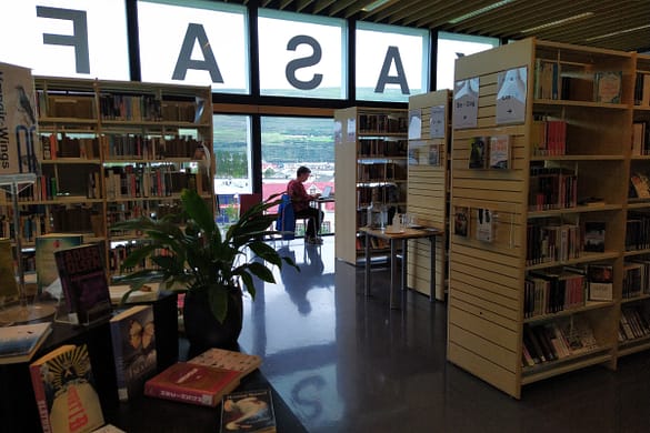 Biblioteka w Akureyri w Islandii