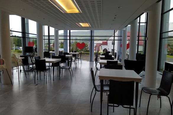 Biblioteka w Akureyri w Islandii