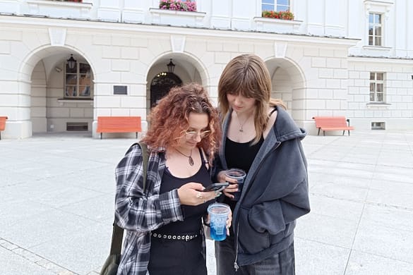 Warsztaty Kalisz Sabina Konior Zdjęcie z realizacji projektu Modernizm Talking w Kaliszu