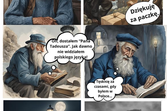 Praca uczniów w Canvie: Latarnik