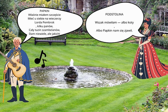 Praca uczniów w Canvie: Zemsta