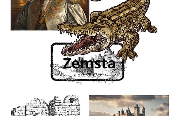Praca uczniów w Canvie: Zemsta
