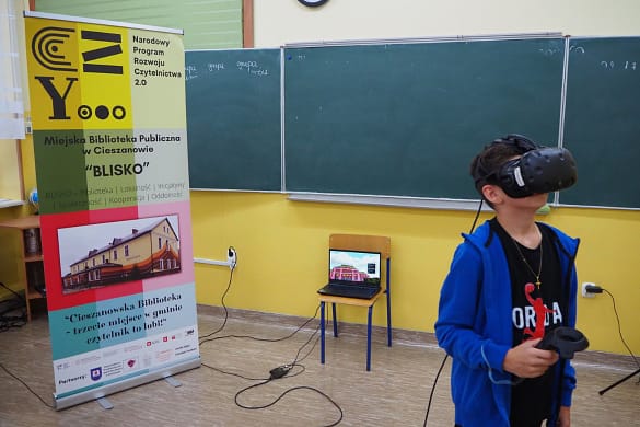 Warsztaty VR w Cieszanowie