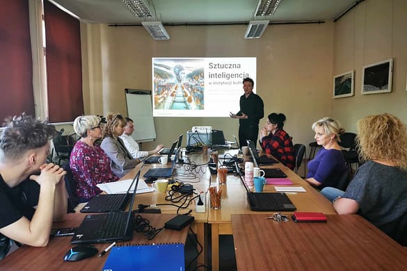 Szkolenie „Sztuczna inteligencja w instytucji”, Miejski Ośrodek Kultury, Sportu i Aktywności Lokalnej w Szklarskiej Porębie