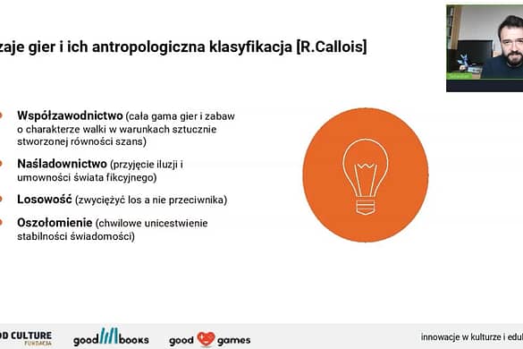 Szkolenie online „Od książki do gry. Adaptacja książki na potrzeby gry terenowej"