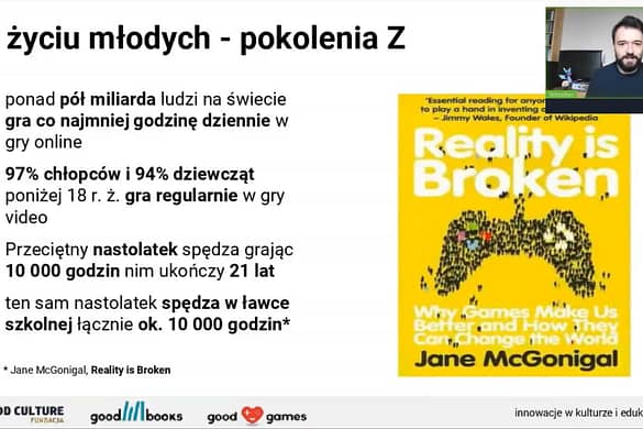 Szkolenie online „Od książki do gry. Adaptacja książki na potrzeby gry terenowej"