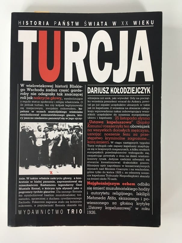 Turcja Okładka książki Turcja