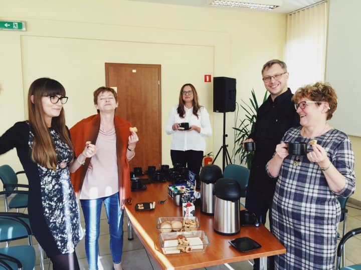 Uczestnicy szkolenia z iteratury hiszpańskiej i włoskiej