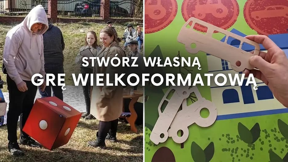 Stwórz własną grę wielkoformatowa